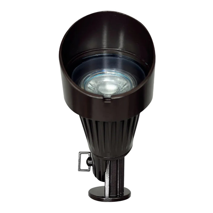 Outdoor Landscape Lighting LED 12V Low Voltage DL02 12V Low Voltage LED Landscape Aluminum Spotlight | Waterproof Aluminum Outdoor Directional Light with MR16 Socket