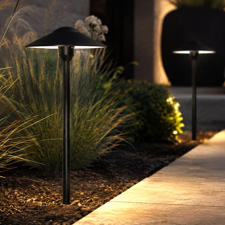 Outdoor Landscape Lighting LED 12V Low Voltage DL03 Cast Aluminum Path Light | 12V Low Voltage Landscape Light Lamp Ready G4 Socket