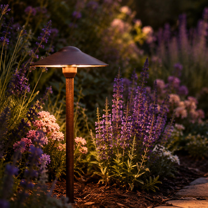 Outdoor Landscape Lighting LED 12V Low Voltage DL03 Cast Aluminum Path Light | 12V Low Voltage Landscape Light Lamp Ready G4 Socket