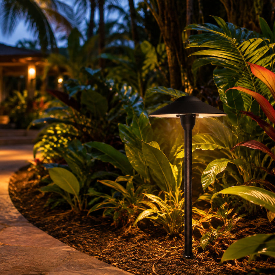 Outdoor Landscape Lighting LED 12V Low Voltage DL03 Cast Aluminum Path Light | 12V Low Voltage Landscape Light Lamp Ready G4 Socket