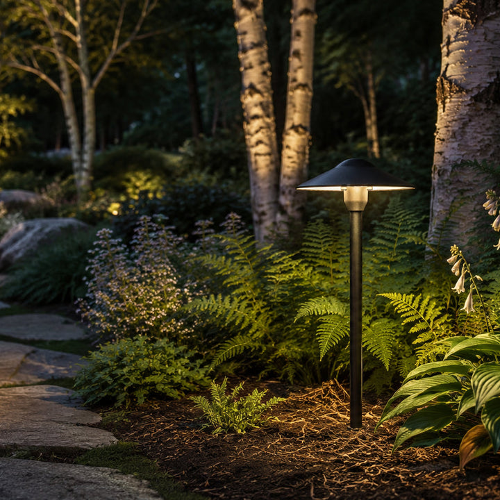 Outdoor Landscape Lighting LED 12V Low Voltage DL03 Cast Aluminum Path Light | 12V Low Voltage Landscape Light Lamp Ready G4 Socket