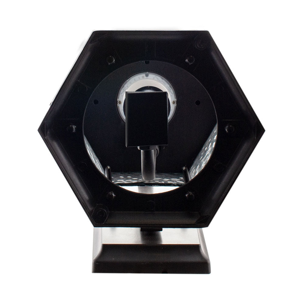 Outdoor Landscape Lighting LED 12V Low Voltage Aluminum LED Wall Flame Lantern with Water Glass 12.5W 1200lm 3000K with Flame Bulb Effect Fixture with Photocell and Motion Sensor Integrated LED Line Voltage 120V AC IP65 Waterproof