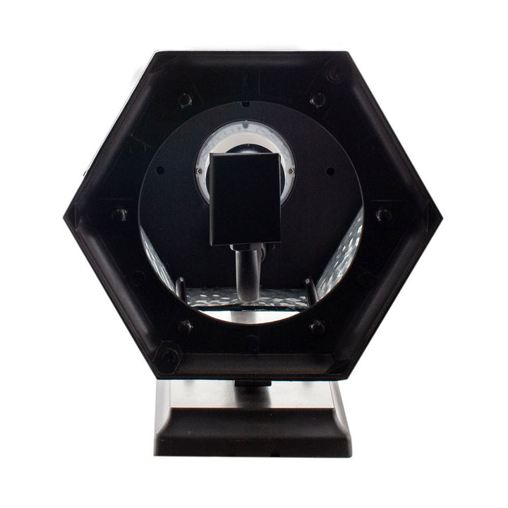 Outdoor Landscape Lighting LED 12V Low Voltage Aluminum LED Wall Flame Lantern with Water Glass 12.5W 1200lm 3000K with Flame Bulb Effect Fixture with Photocell and Motion Sensor Integrated LED Line Voltage 120V AC IP65 Waterproof