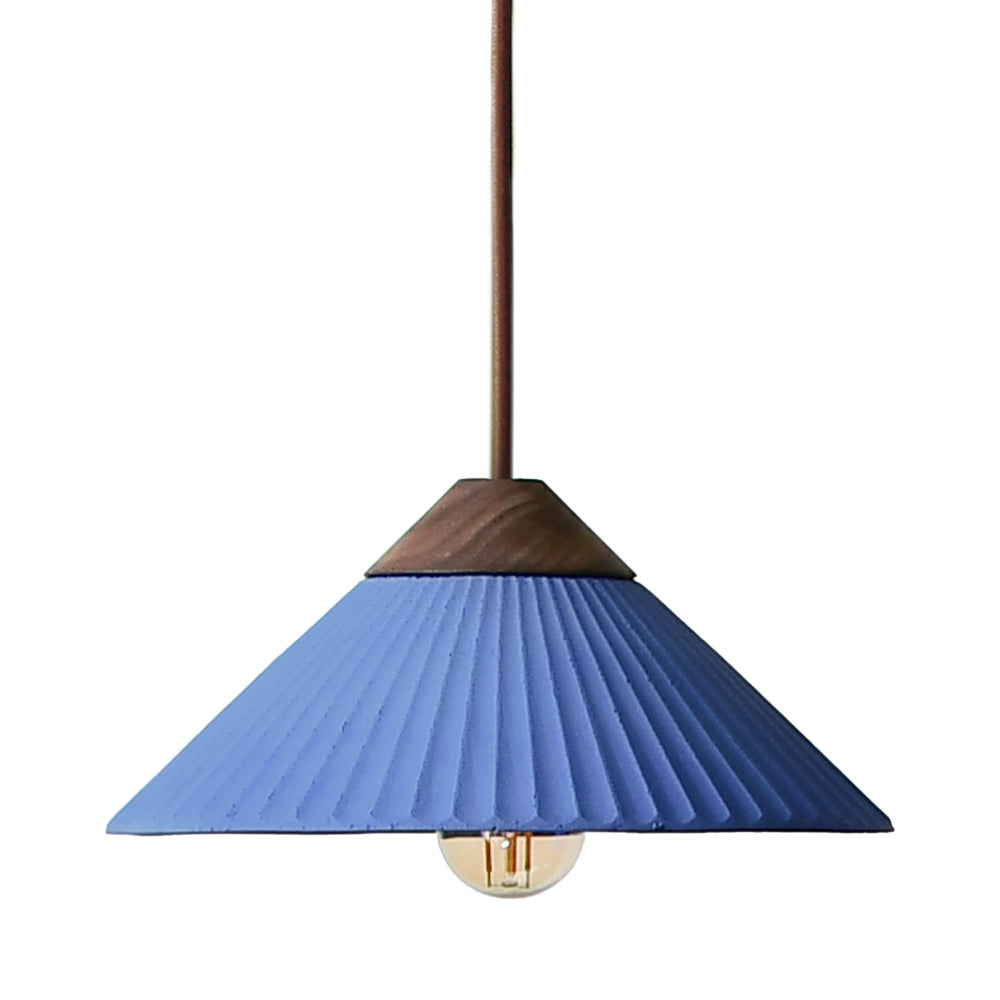 Outdoor Landscape Lighting LED 12V Low Voltage Summit Mountain Concrete Hanging Pendant Light E26 Socket Line Voltage 100V-240V AC IP64 Damp-rated Ocean Blue