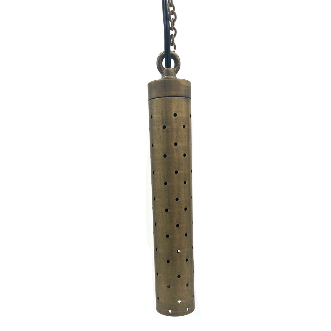 Outdoor Landscape Lighting LED 12V Low Voltage HLBP02 Stelvio Antique Brass Hanging Pendant Light Low Voltage Outdoor Lighting