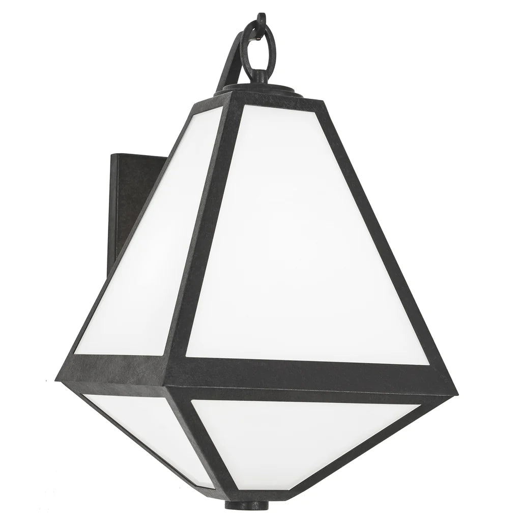 Outdoor Landscape Lighting LED 12V Low Voltage Brian Patrick Flynn Glacier 2 Light Outdoor Sconce 11"x16.75" Stainless Steel and Glass Black Charcoal Finish 120V 2 E26 Medium Base LED Bulb Sockets for Patio, Garden, Interior and Exterior Walls