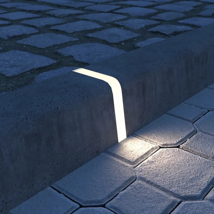 Outdoor Landscape Lighting LED 12V Low Voltage CRG34 3.9″x 1.37″x 7.8″ Paver Well Light - Heavy Duty Cast Aluminum, IP65 3.5W 3000K AC/DC 12V Low Voltage COB