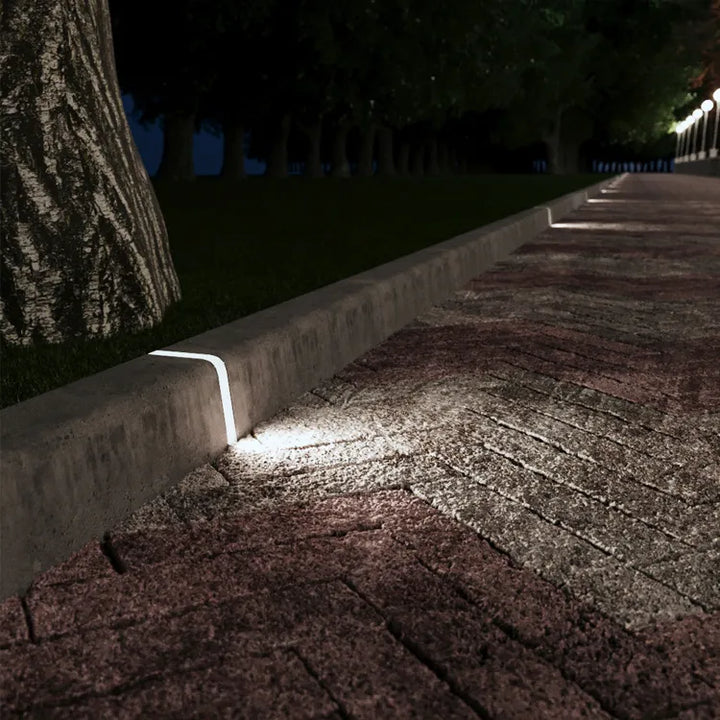 Outdoor Landscape Lighting LED 12V Low Voltage CRG34 3.9″x 1.37″x 7.8″ Paver Well Light - Heavy Duty Cast Aluminum, IP65 3.5W 3000K AC/DC 12V Low Voltage COB