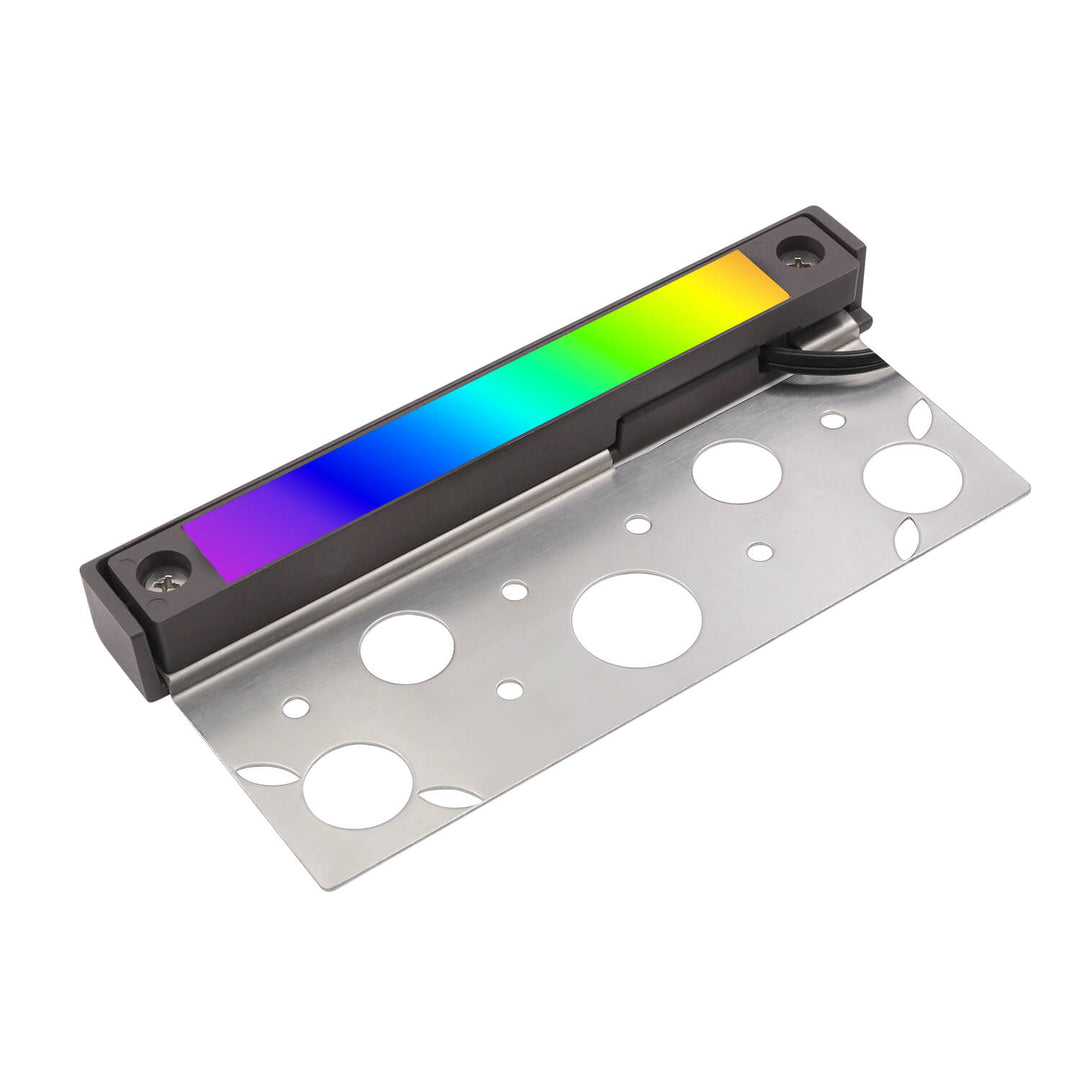 Outdoor Landscape Lighting LED 12V Low Voltage HL7A03R 4x/8x/12x Package 3W 7" Aluminum Integrated Bluetooth-Controlled RGB + CCT LED Hardscape Light Low Voltage Landscape Lighting