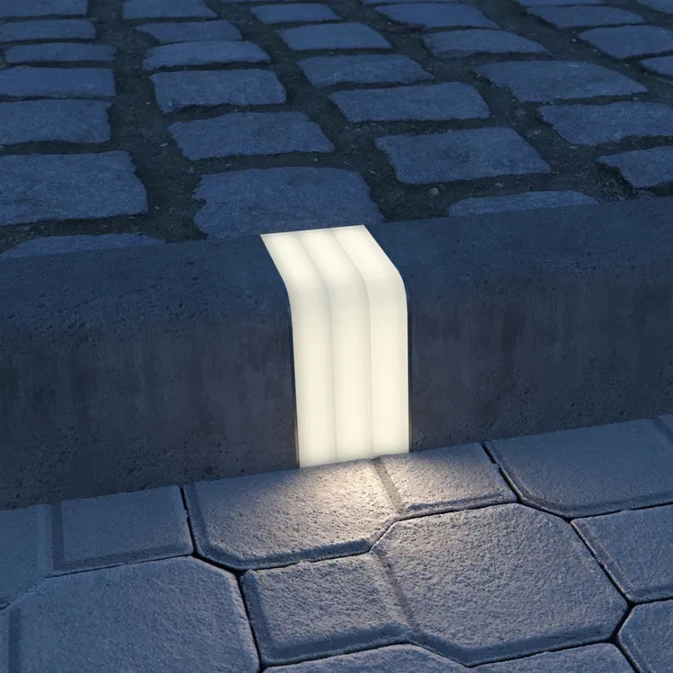 Outdoor Landscape Lighting LED 12V Low Voltage CRG34 3.9″x 1.37″x 7.8″ Paver Well Light - Heavy Duty Cast Aluminum, IP65 3.5W 3000K AC/DC 12V Low Voltage COB