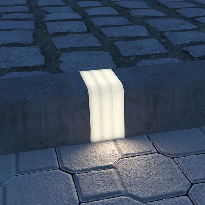 Outdoor Landscape Lighting LED 12V Low Voltage CRG34 3.9″x 1.37″x 7.8″ Paver Well Light - Heavy Duty Cast Aluminum, IP65 3.5W 3000K AC/DC 12V Low Voltage COB