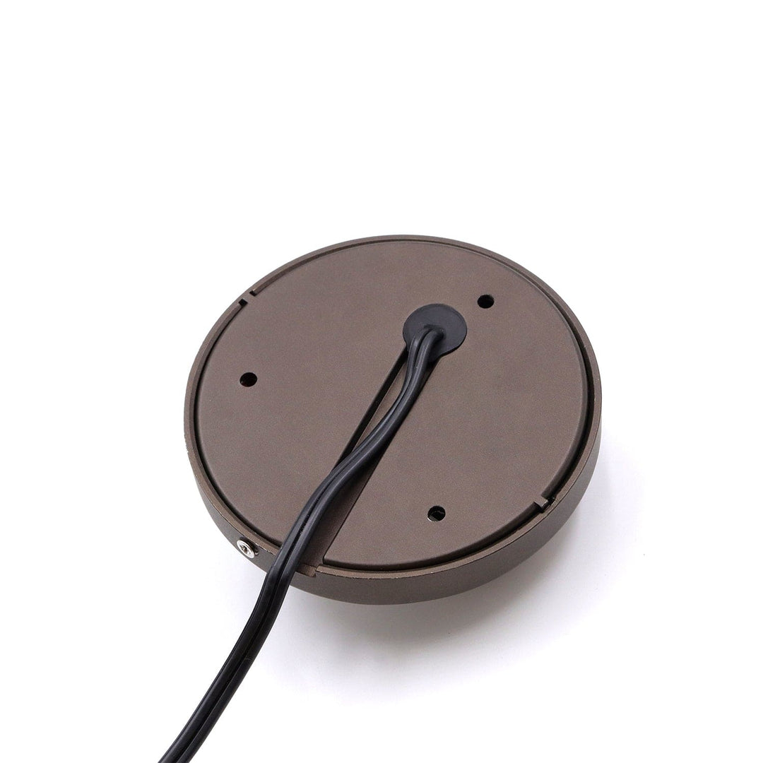 Outdoor Landscape Lighting LED 12V Low Voltage IDL02 Aluminum Round Surface Mount 2700K Warm White Integrated LED Deck Light Low Voltage Landscape Lighting