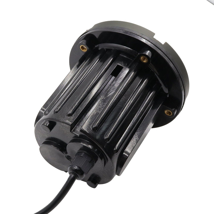 Outdoor Landscape Lighting LED 12V Low Voltage IGL19B MR16 PVC and Solid Brass Shielded In-Ground Well Light Low Voltage Landscape Lighting