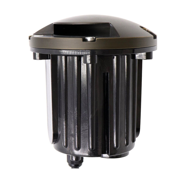 Outdoor Landscape Lighting LED 12V Low Voltage IGL20B MR16 PVC and Solid Brass Mono-Directional In-Ground Well Light Low Voltage Landscape Lighting