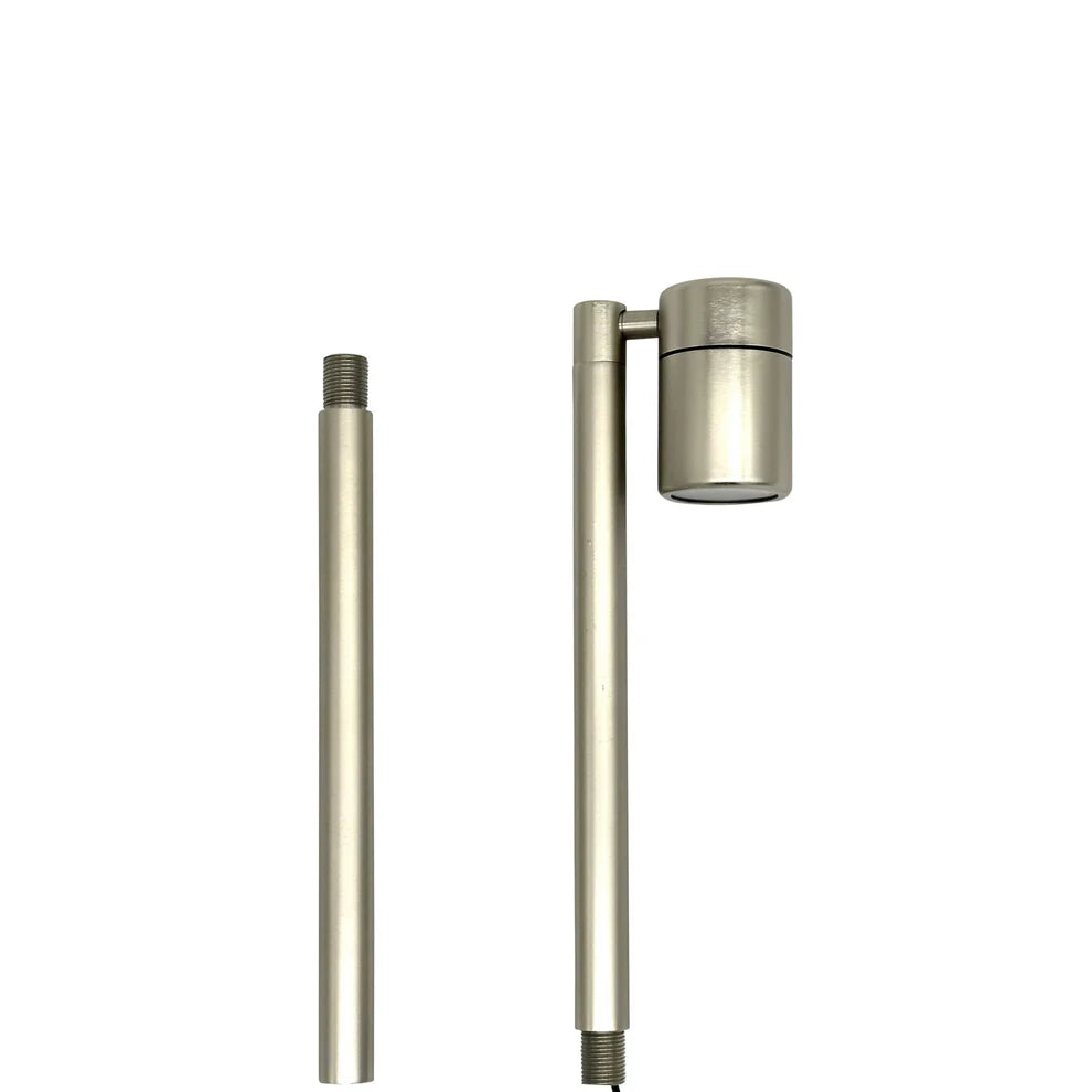 Outdoor Landscape Lighting LED 12V Low Voltage BPLP05 Rondo Stainless Steel Adjustable Path Light Low Voltage Outdoor Lighting