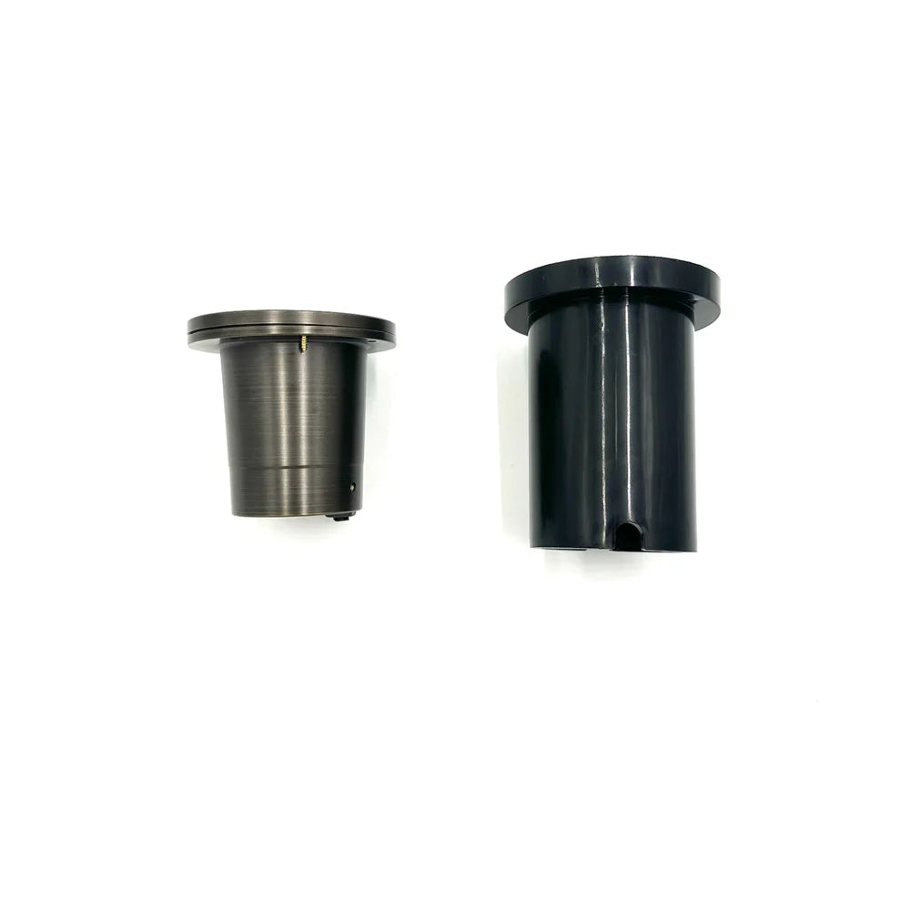Outdoor Landscape Lighting LED 12V Low Voltage UNBP06 Rein Brown Brass In-Ground Well Light Low Voltage Outdoor Lighting