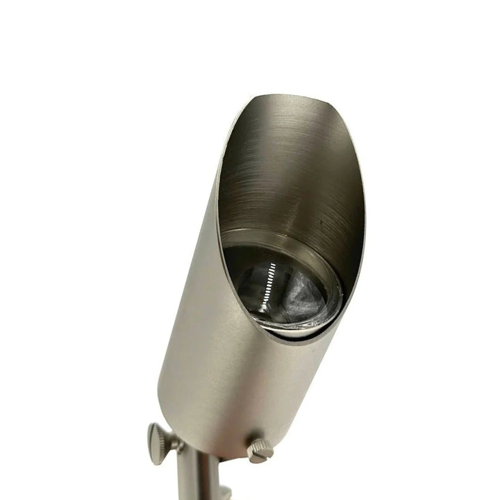 Outdoor Landscape Lighting LED 12V Low Voltage SPBP02 Rein Adjustable Brown Brass Spotlight Low Voltage Landscape Lighting