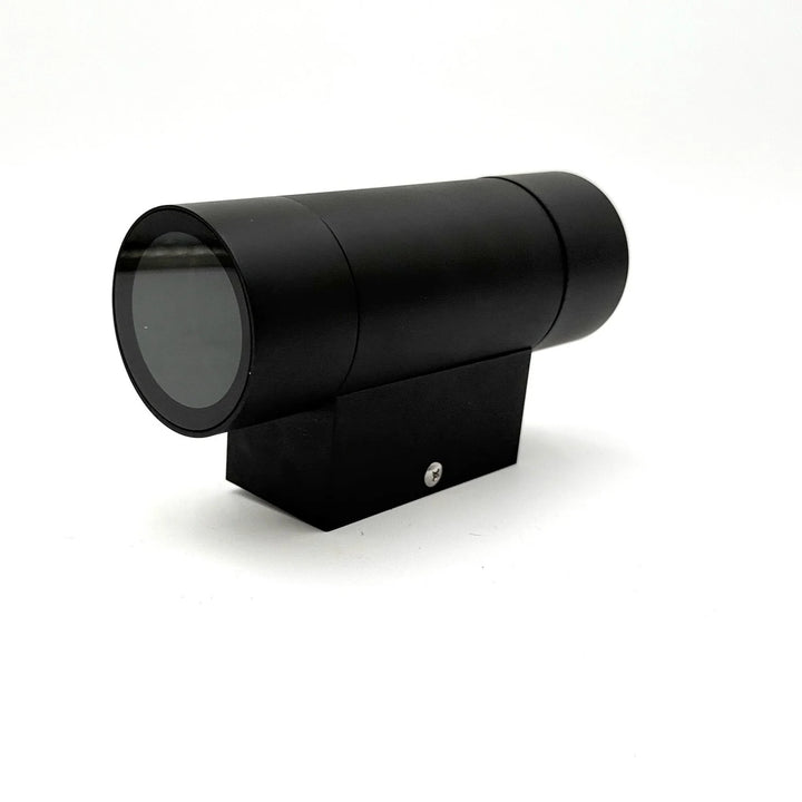Outdoor Landscape Lighting LED 12V Low Voltage SCSP03 Stelvio Sconce Black Finish Up/Down Light Low Voltage Outdoor Lighting