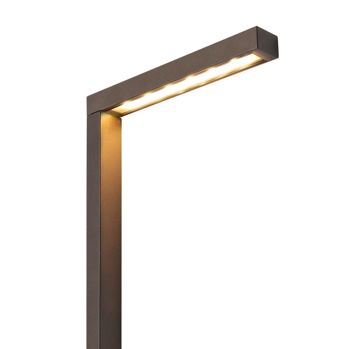 Outdoor Landscape Lighting LED 12V Low Voltage IPL02A Aluminum Adjustable 1/2/3W 2700K Integrated LED Path Light Brown Finish Low Voltage Landscape Lighting