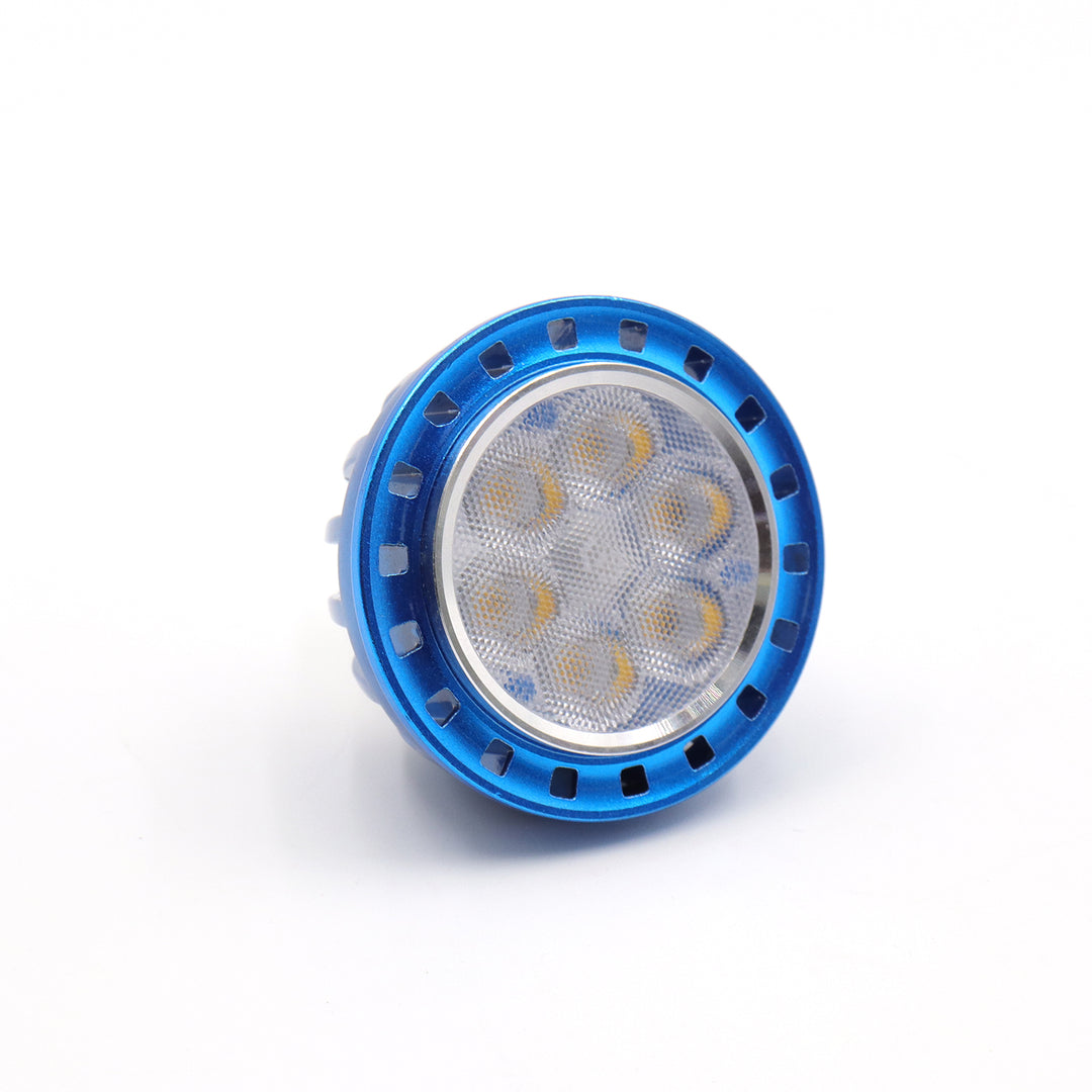Outdoor Landscape Lighting LED 12V Low Voltage MR16 8W 2700K/3000K, Energy Saving 12V 30°/45°/60°, IP65 LED Light Bulb (LL168)