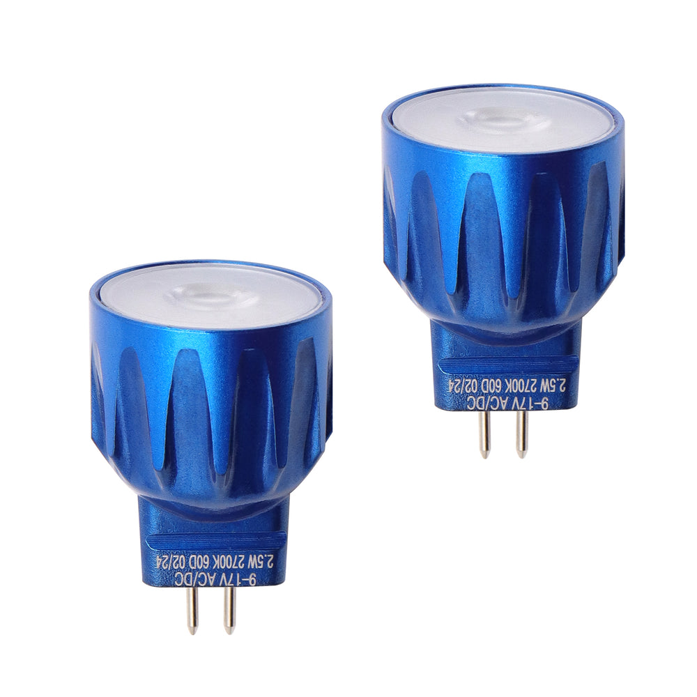 Outdoor Landscape Lighting LED 12V Low Voltage MR8 2.5W LED 38°, 60° Outdoor Landscape Energy Saving IP65 Waterproof Light Bulbs (LL8)