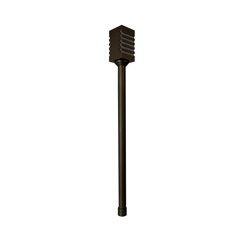 Outdoor Landscape Lighting LED 12V Low Voltage PLB24 4x/8x/12x Package Cast Brass Path and Area Light LED 12V Low Voltage Pathway Outdoor Lighting Landscape Fixture with G4 3W 3000K Bulb