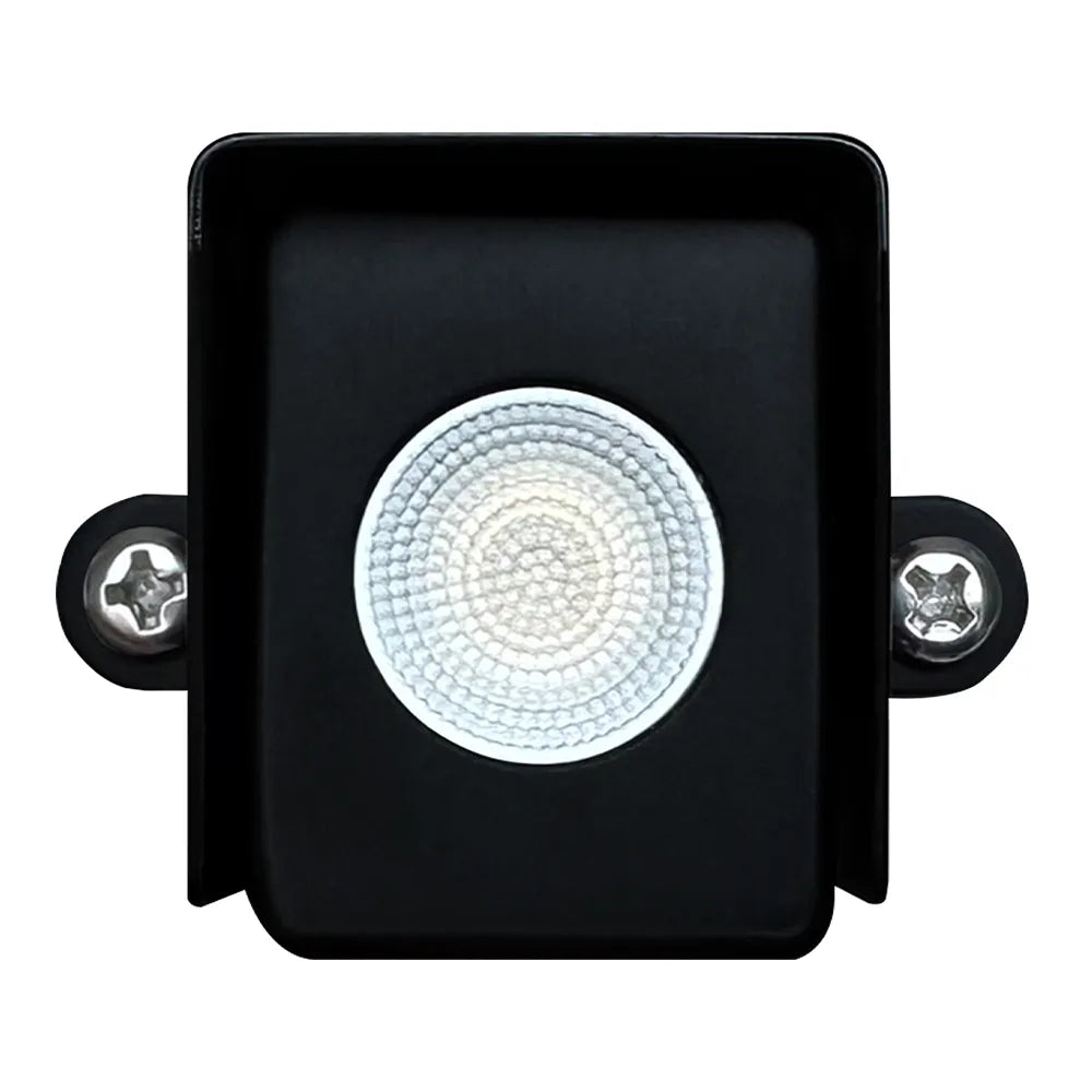 Outdoor Landscape Lighting LED 12V Low Voltage STB22 3W 3000K 240LM Cast Brass LED Mini Step Light with Stainless Steel Stake 12V Low Voltage Landscape Lighting