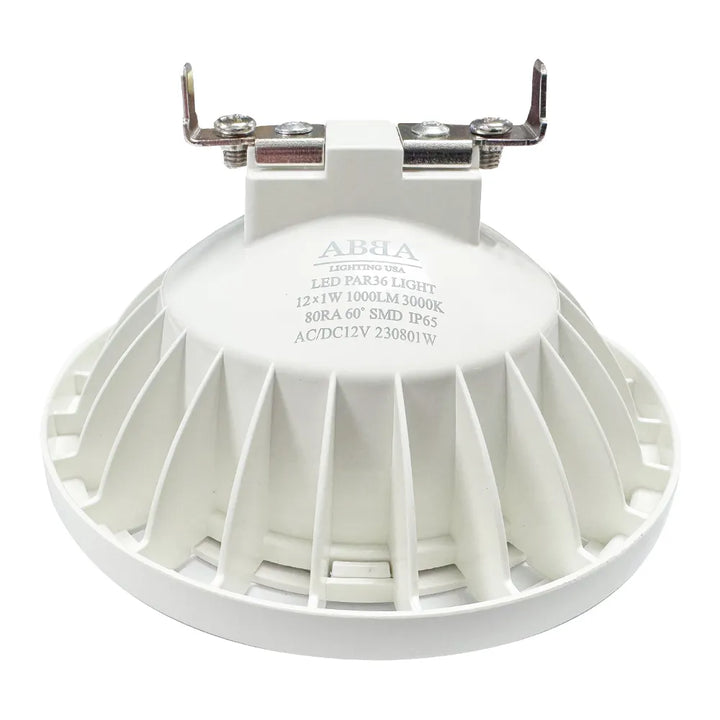 Outdoor Landscape Lighting LED 12V Low Voltage PAR36 12W DC24V Low Voltage LED 60° Aluminum Light Bulb | Landscape Lighting Accessory