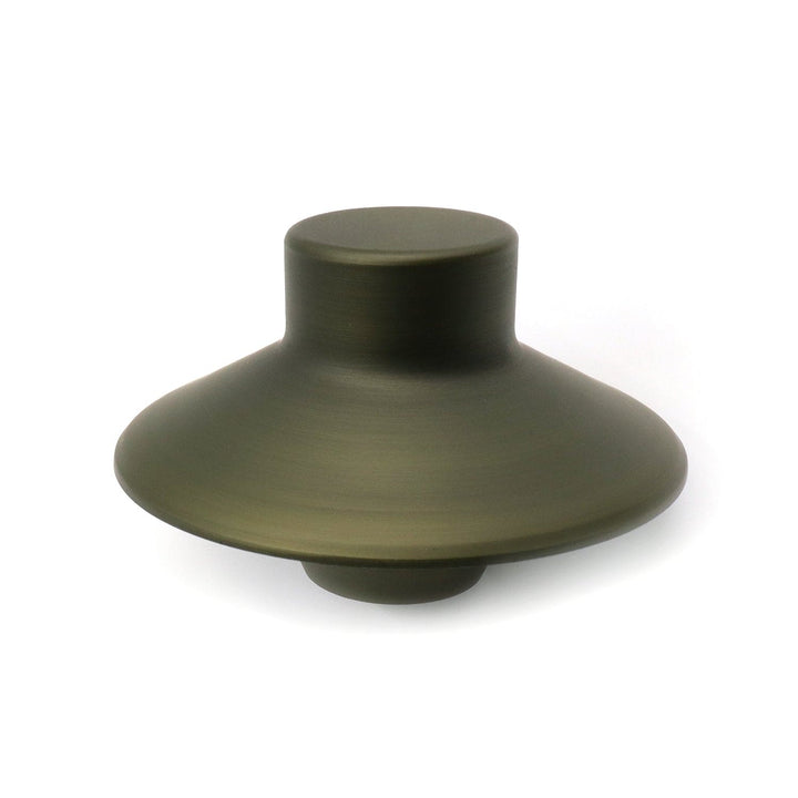 Outdoor Landscape Lighting LED 12V Low Voltage PL29B G4 Solid Brass Mushroom Hat Path Light - Light Bronze Finish Low Voltage Landscape Lighting
