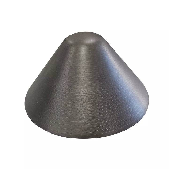 Outdoor Landscape Lighting LED 12V Low Voltage PL80B G4 Solid Brass Mushroom Hat Path Light - Light Bronze Finish Low Voltage Landscape Lighting