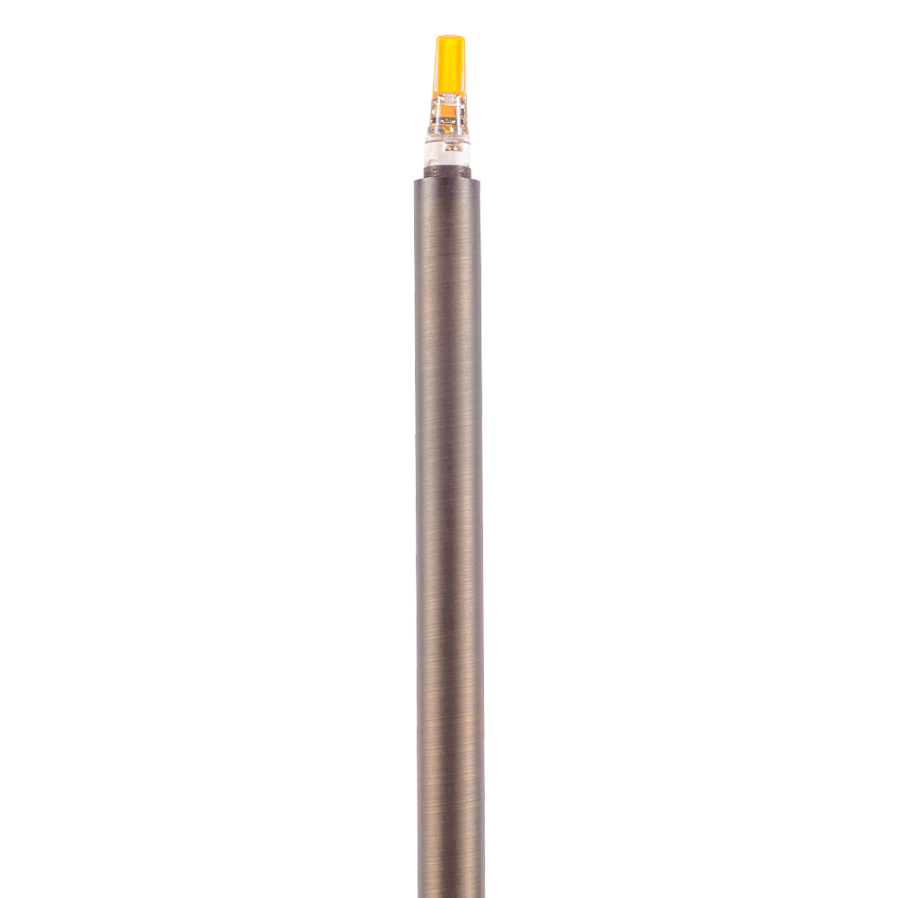 Outdoor Landscape Lighting LED 12V Low Voltage PLB02 Clear Lens Cast Brass Path Light | 12V Low Voltage Landscape Light Lamp Ready G4 Socket
