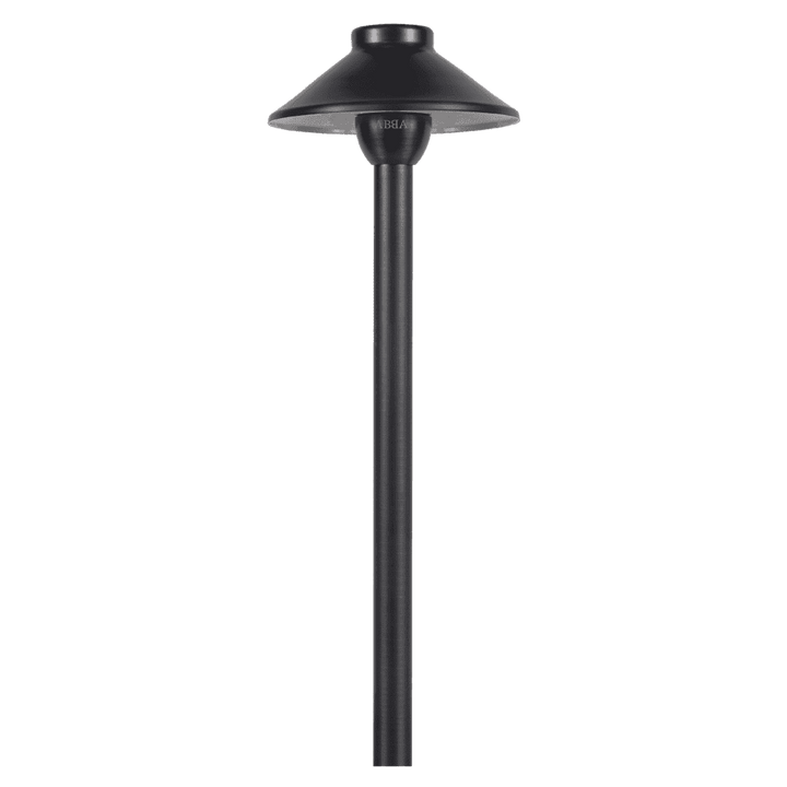 Outdoor Landscape Lighting LED 12V Low Voltage PLB02 Clear Lens Cast Brass Path Light | 12V Low Voltage Landscape Light Lamp Ready G4 Socket Black Brass