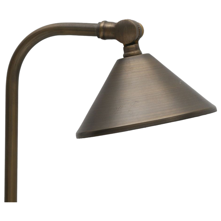 Outdoor Landscape Lighting LED 12V Low Voltage PLB05 Cast Brass Path Light | 12V Low Voltage Landscape Light Lamp Ready G4 Socket