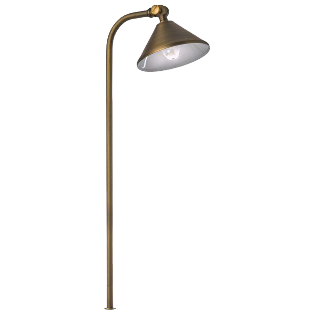 Outdoor Landscape Lighting LED 12V Low Voltage PLB05 4x/8x/12x Package LED 12V Low Voltage Landscape Brass Lighting Directional Pathway Light with G4 2W 3000K Bulb