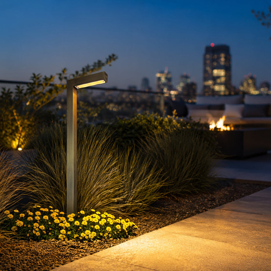 Outdoor Landscape Lighting LED 12V Low Voltage PLB10 Cast Brass Path Light | 12V Low Voltage Landscape Light Lamp Ready G4 Socket