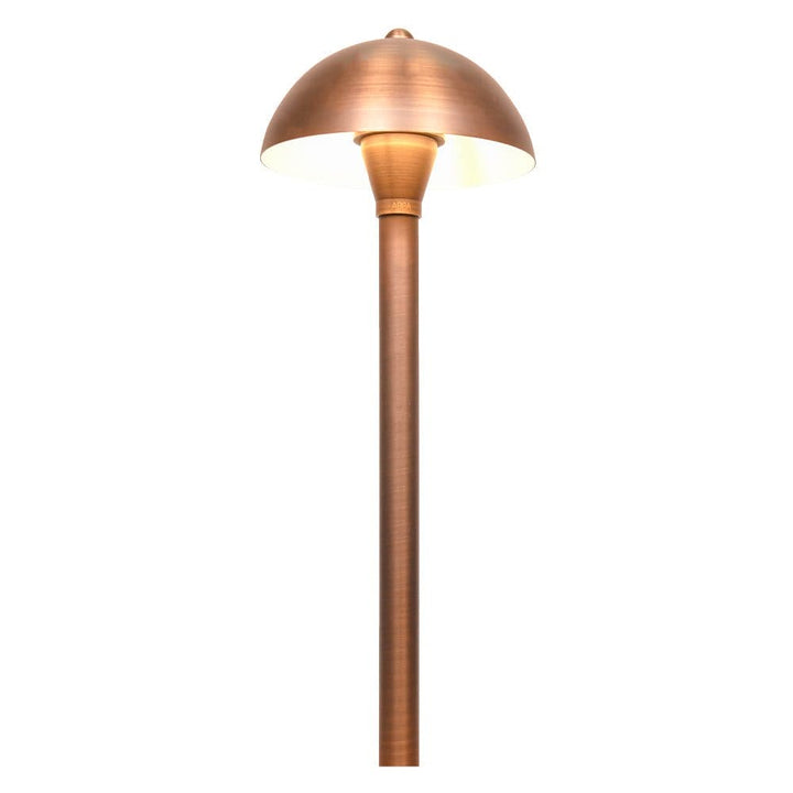 Outdoor Landscape Lighting LED 12V Low Voltage PLB08 4x/8x/12x Package Brass LED Globe 12V Low Voltage Pathway Outdoor Landscape Lighting Fixture with G4 3W 3000K Bulb