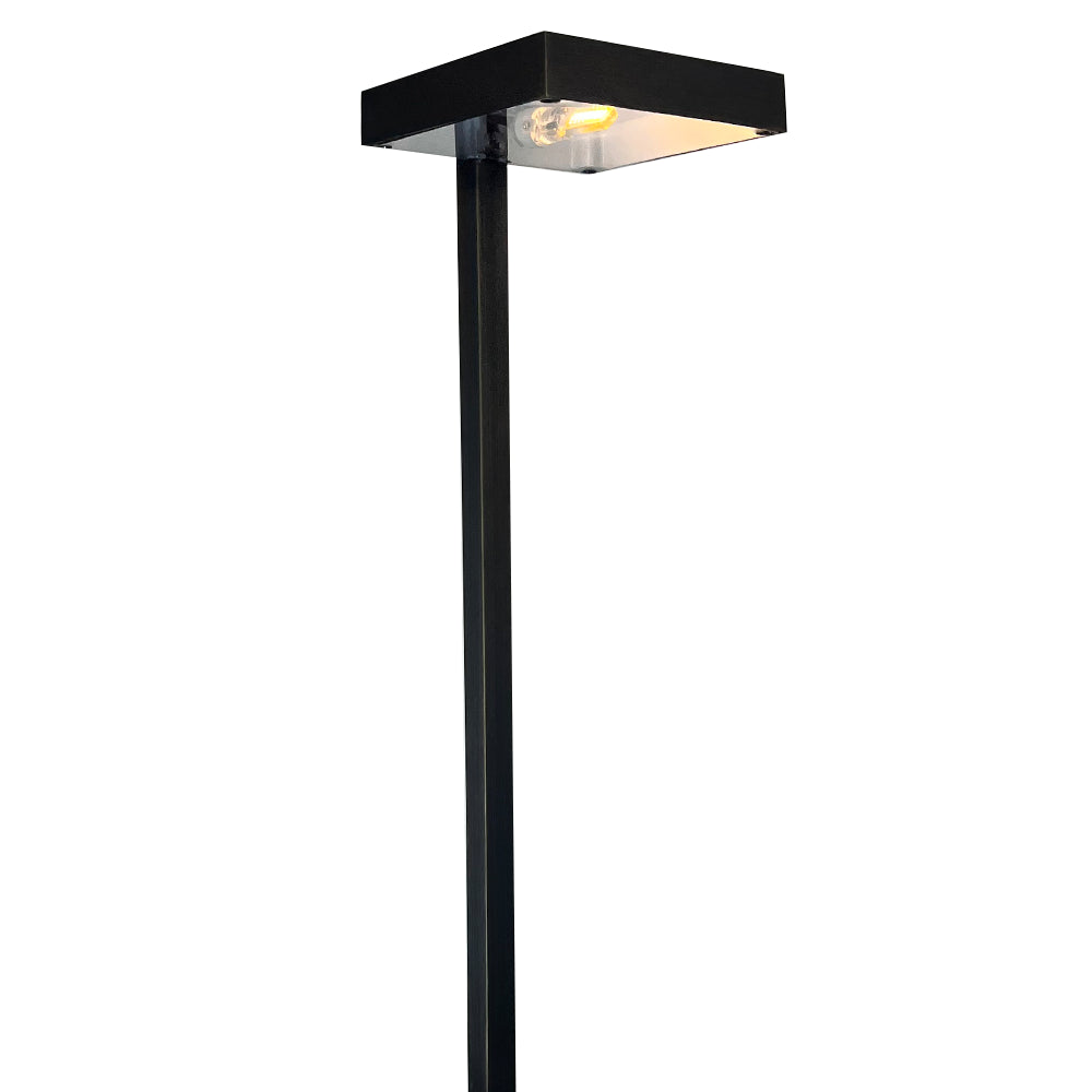 Outdoor Landscape Lighting LED 12V Low Voltage PLB20 Cast Brass Square Top LED 12V Low Voltage Pathway Outdoor Lighting Landscape Fixture Lamp Ready G4 Socket