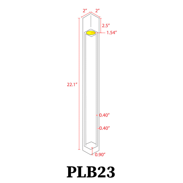 Outdoor Landscape Lighting LED 12V Low Voltage PLB23 4x/8x/12x Package Cast Brass Path and Area Light LED 12V Low Voltage Pathway Outdoor Lighting Landscape Fixture with G4 3W 3000K Bulb
