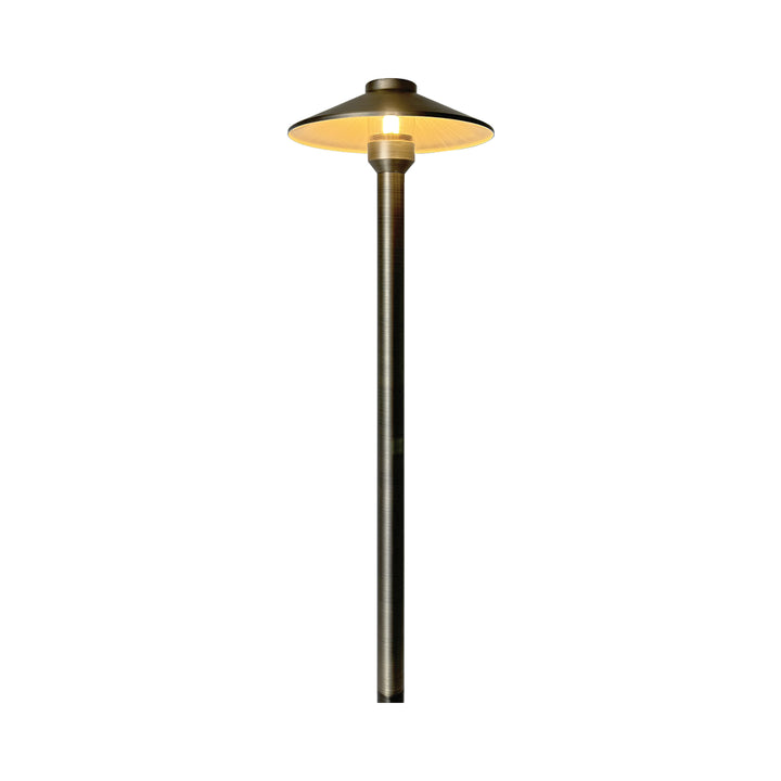 Outdoor Landscape Lighting LED 12V Low Voltage PLB26 4x/8x/12x Package Outdoor Garden Pathway Light | 12V Low Voltage Brass Path Light with G4 3W 3000K Bulb