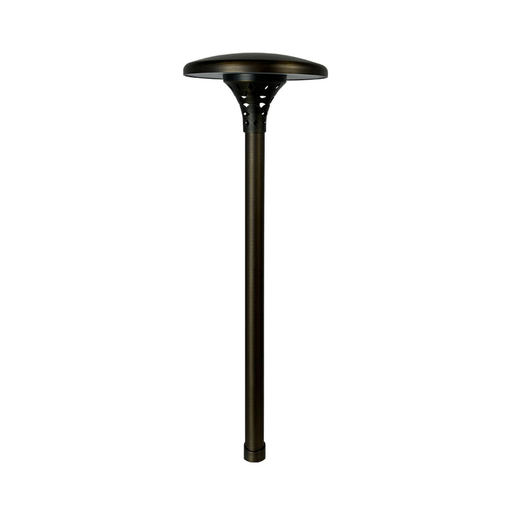 Outdoor Landscape Lighting LED 12V Low Voltage PLB28 4x/8x/12x Package Outdoor Garden Pathway Light | 12V Low Voltage Brass Path Light 4W 3000K Integrated LED