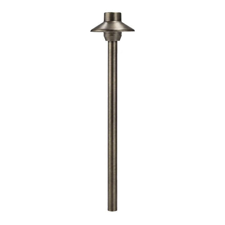 Outdoor Landscape Lighting LED 12V Low Voltage PLB30 Cast Brass Path Light | Lamp Ready 12V Low Voltage Landscape Light G4 Socket