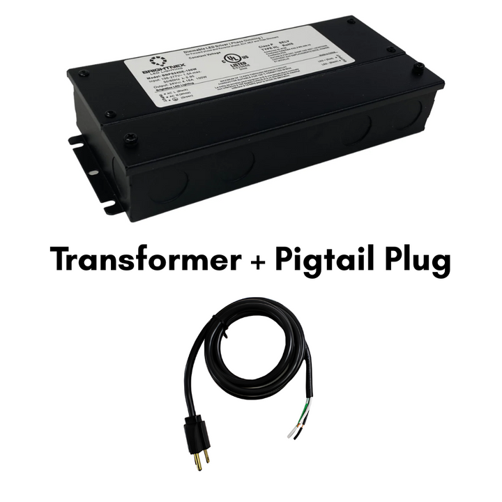 Outdoor Landscape Lighting LED 12V Low Voltage TSDC01 12V/24V DC Low Voltage Dimmable Transformers UL Listed LED Driver Outdoor Rated Add Pigtail Plug ($15.99)