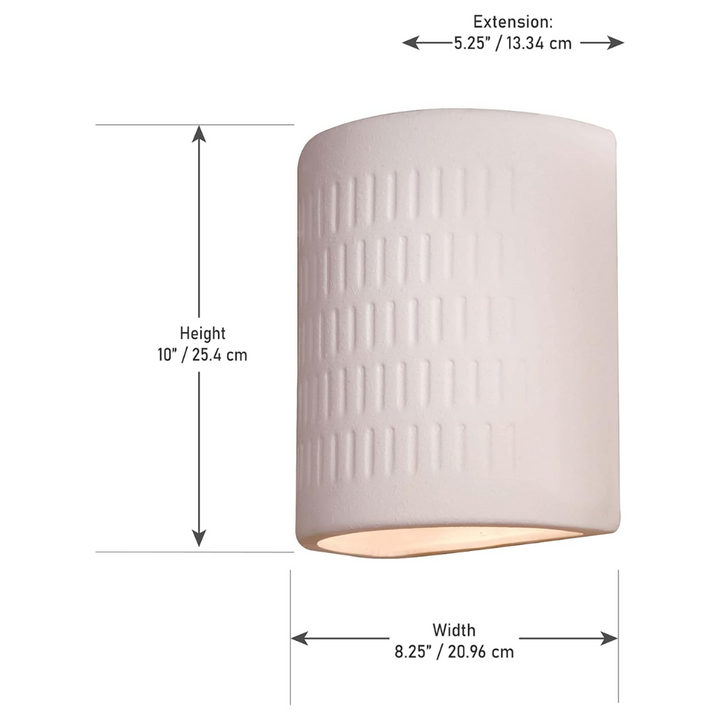 Outdoor Landscape Lighting LED 12V Low Voltage SCH09 White Ceramic Outdoor Wall Sconce Light LED E26 Socket Line Voltage 120V IP65 Waterproof