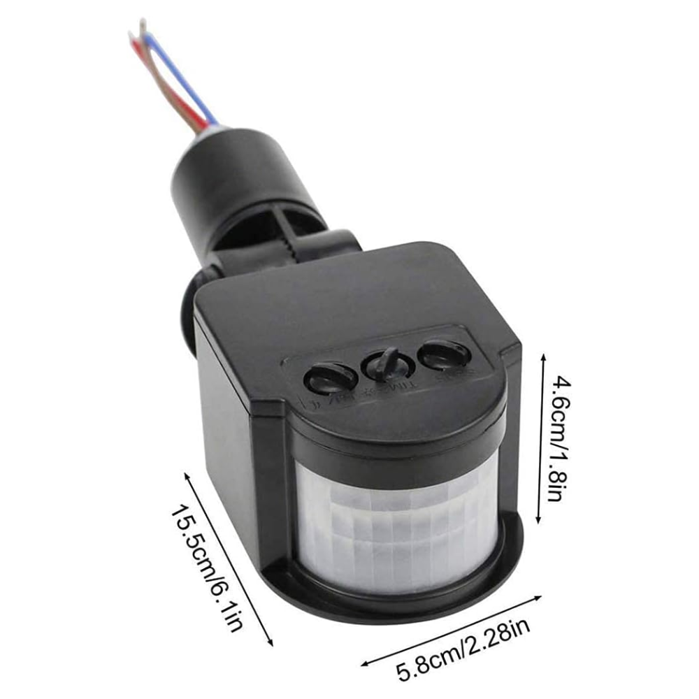Outdoor Landscape Lighting LED 12V Low Voltage PIR and Motion Sensor DC12V Low Voltage For Outdoor Security Floodlights IP65 Waterproof