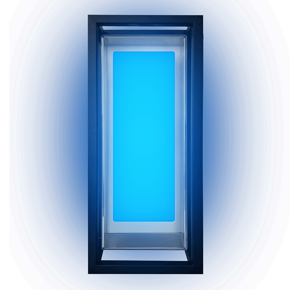 Outdoor Landscape Lighting LED 12V Low Voltage SCA01-14 Integrated LED 22W RGBCW Bluetooth Control 14″x6.2″x4.9″ 12V Low Voltage Aluminum Wall Sconce Lighting IP65 Waterproof