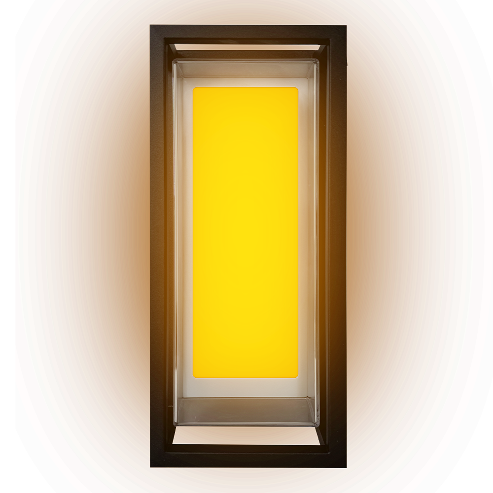 Outdoor Landscape Lighting LED 12V Low Voltage SCA01-14 Integrated LED 22W RGBCW Bluetooth Control 14″x6.2″x4.9″ 12V Low Voltage Aluminum Wall Sconce Lighting IP65 Waterproof