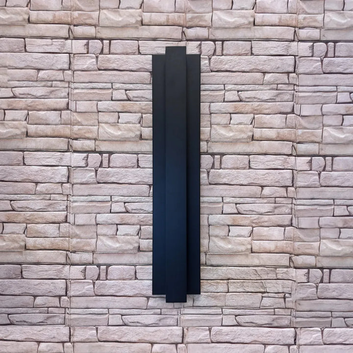 Outdoor Landscape Lighting LED 12V Low Voltage SCA02-24 Integrated LED 24W RGBCW Bluetooth Control 24″x4.9″x3.5″ 12V Low Voltage Aluminum Wall Sconce Lighting IP65 Waterproof