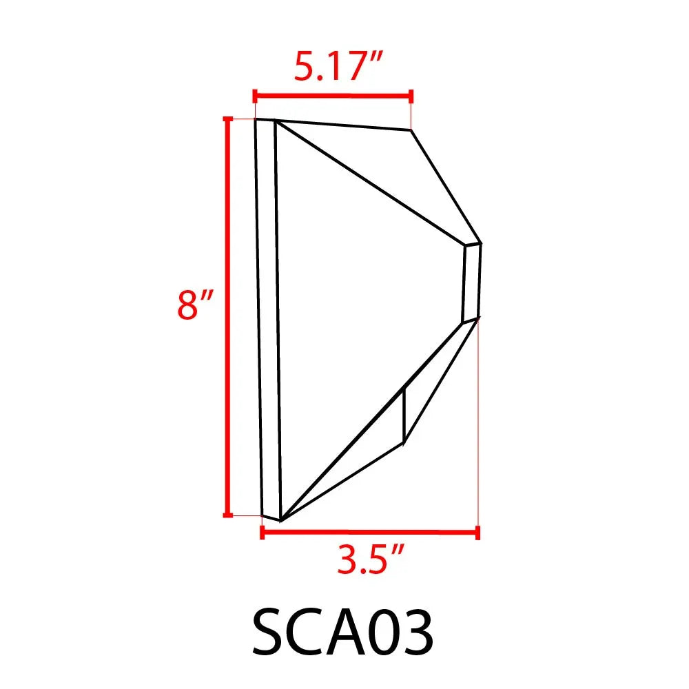 Outdoor Landscape Lighting LED 12V Low Voltage SCA03 Integrated LED 12W RGBCW Wi-Fi and Bluetooth 8″x5.17″x3.5″ 12V-24V Low Voltage Aluminum Wall Sconce Lighting IP65 Waterproof