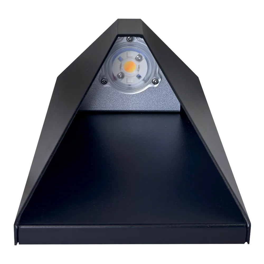 Outdoor Landscape Lighting LED 12V Low Voltage SCA03 Integrated LED 12W RGBCW Wi-Fi and Bluetooth 8″x5.17″x3.5″ 12V-24V Low Voltage Aluminum Wall Sconce Lighting IP65 Waterproof