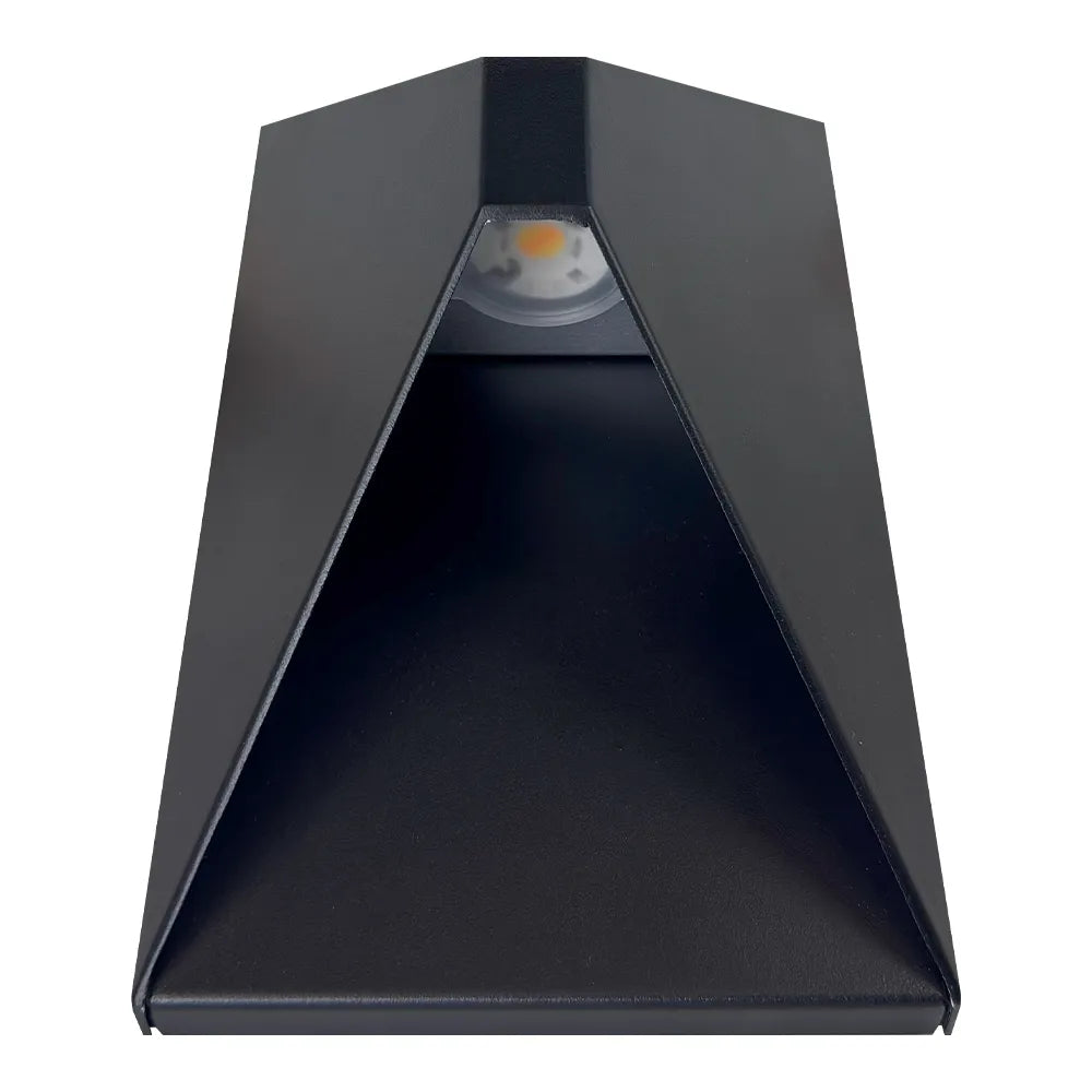 Outdoor Landscape Lighting LED 12V Low Voltage SCA03 Integrated LED 12W RGBCW Wi-Fi and Bluetooth 8″x5.17″x3.5″ 12V-24V Low Voltage Aluminum Wall Sconce Lighting IP65 Waterproof